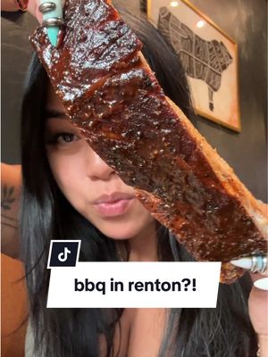 oh ya these honey bbq ribs + chicken hit!!!! my first time at cedar river bbq in downtown Renton. delicious!! I need to come back for the brisket! 🍗 #washingtonstate #foodreview #renton #bbq #teenathach 