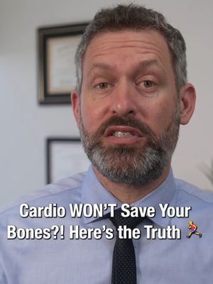 Why cardio lovers still get fractures 👇 Running, biking, or endless hours on the treadmill might help your heart and burn calories — but when it comes to fracture prevention, cardio falls short. Why? Because bones respond to impact + resistance. They adapt and grow stronger when you load them with weight, pressure, and stress. Cardio alone doesn’t deliver enough of those signals. In fact, endurance athletes often show lower bone density if they don’t combine cardio with strength training. The truth: if your goal is fracture prevention, you need to give your bones a reason to stay strong. That comes from: ✅ Resistance training (squats, push-ups, weights) ✅ Weight-bearing movements (walking, hiking, dancing) ✅ Short bursts of impact (jumping, light plyometrics) Supplements like calcium and vitamin D help — but without mechanical stress, your bones won’t fully respond. 👉 Stop relying on cardio alone. If you want to protect yourself from fractures as you age, strength training and bone-loading habits are the real key. Follow for more bone health hacks 🦴#doctorsoftiktok #healthtipstiktok #healthtips #nutrition #california