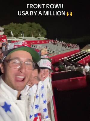 I am speed. USA by a million. #RyderCup #teamusa #golftiktok #bethpageblack #rydercup2025