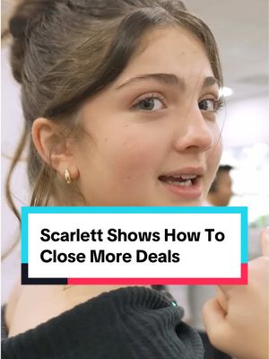 Scarlett Shows How To Close More Deals | Scarlett Cardone
