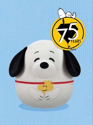 75 years of friendship, and more to come 💛 Shop the 75th anniversary @snoopy exclusively at @target! #squishmallows #snoopy #snoopy75