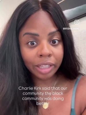 Ghetto fatigue is real. We clearly have a culture problem in the black community, and we need to get honest with ourselves about it. Sadly the democrat party encourages it. Abortion busses and Cardi B at the DNC? Embarrassing. We need to stop waiting for a party or a president to save us. We need to self reflect and save ourselves. #charliekirk #blackconservative #walkaway #ghettofatigue