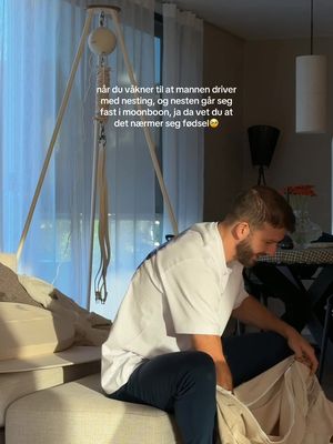 he’s a keeper #fypnorge #pregnancy #nesting #trending #dadsoftiktok 