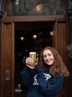 Go for that pint.  #beer #inspirationalquotes #lifestooshort #motivational #pubculture 