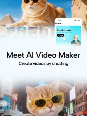 🎬 Meet AI Video Maker, the upgraded version of AI Story Maker, now in beta on the CapCut app! ✨ What’s new:  💬 Create by chat (just type an idea or prompt)  🎨 More styles, avatars and voiceovers ⚡️ Coming Soon: Higher quality video with vivid motion  🧩 More control and personalized results 🌍 Available for 10x free uses for a limited time in: US, UK, Canada, Australia, New Zealand, Brazil, Mexico, Indonesia, Spain. Try it out today! #CapCut #CapCutAI #AIEditing 