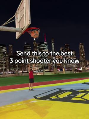 Send this to the best 3 point shooter you know #NBA #3pointshooter #bball #basketballtraining #basketballworkout 