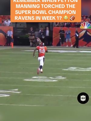 12 years ago, Peyton Manning and the #Broncos TORCHED the #Ravens in an outing where Manning threw for SEVEN touchdowns. #NFLThrowback