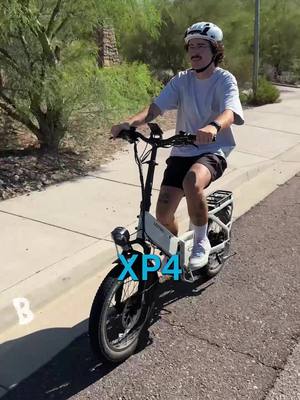 Hill climbs don’t have to slow you down! 🚵 The XP4’s 750W motor makes even the steepest hills feel effortless, so you focus can enjoying the ride! https://lectricebikes.com/pages/promos