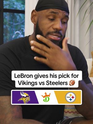 King James is rolling with Pittsburgh for the early game this Sunday in Dublin 🇮🇪 You riding with LeBron? #lebron #pittsburgh #steelers #minnesota #vikings