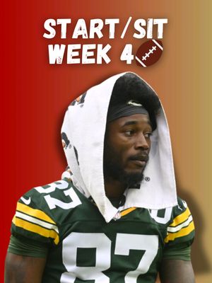 Start Sit Decisions Week 4 Fantasy Football #nflcontent #fantasyfootball #fantasyfootballrankings #startsit #fantasyfootballadvice Deciding Which Players To Start And Sit In Fantasy Football