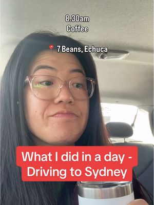 What I did in a day - driving to Sydney 🚘  All the glitz and glamour from life on the road. #comedy #comedian #sydney #echuca #roadtrip 