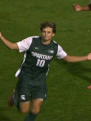 when you score the game winner against a top-5 opponent 🤷‍♂️ @MSU Men’s Soccer #michiganstate #spartans #msu #Soccer 