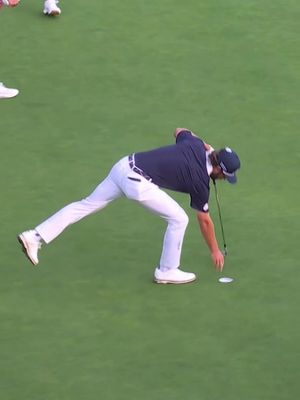 The Kid from New York gets it done 💪 Cameron Young is making the most out of his Ryder Cup debut 🇺🇸🏆 #Bethpage #GoUSA #RyderCup 
