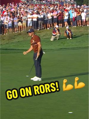 GO ON RORS! 💪 #TeamEurope #RyderCup #FYP 