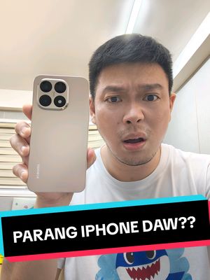 Xiaomi 15T feels like an Iphone daw?? Sounds like bayad ah. #gadgetsidekick #xiaomi15t 