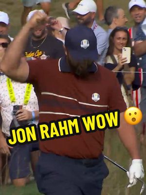THAT IS WORLD CLASS RAHMBO 🔥 #TeamEurope #RyderCup #FYP