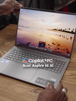 AI has become an integral part of my workflow. It makes digesting big documents faster and I can even use it for scripting, thanks to the Acer Aspire 16 AI with CoPilot+. Check out @Acer Official for more: #Acer #AcerAspire14AI #AcerAspire16AI #CopilotPCs. @Windows 
