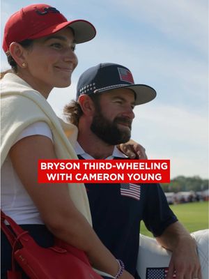 Winning together, celebrating together. This is what the Ryder Cup is all about. 🔥 #brysondechambeau #cameronyoung #RyderCup 