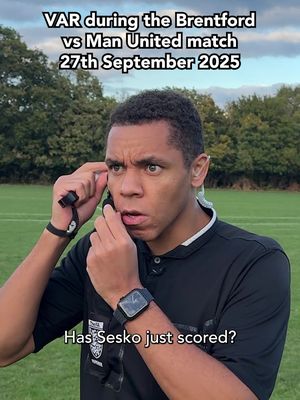 Another VAR shocker, United are awful but that is a stonewall red card #PremierLeague #var #brentfordfc #manchesterunited #comedyskit