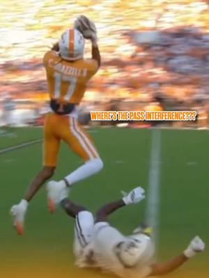 Yup… Totally a pass interference…🙄 • • • • #GBO #GBO🍊 #Vols #GoVols #VolsonTop                  