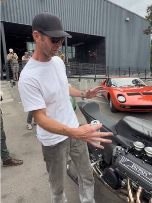 @maxwell hazan and his amazing one of a kind work! #ferrari #motorcycle #oneofone #custommotorcycle #ferrarimotorcycle 
