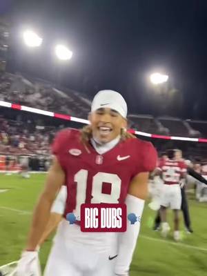 YESSSSSSSSIR @Myles 🌲 #stanford #win #dub #CollegeFootball #football 