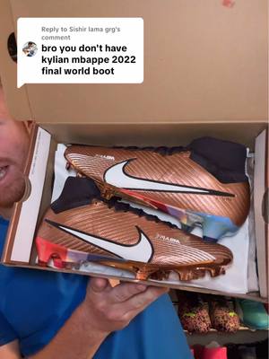 Replying to @Sishir lama grg Remember when Mbappé scored a HAT TRICK in the World Cup 2022 Final?! 🤩 What a game between France and Argentina! 😁 #mbappe #worldcup #nikefootball #mercurial #footballboots 