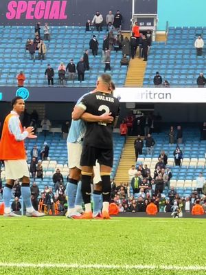 Catching up with former teammates after the full-time whistle 🤝 #BurnleyFC #football #PremierLeague 