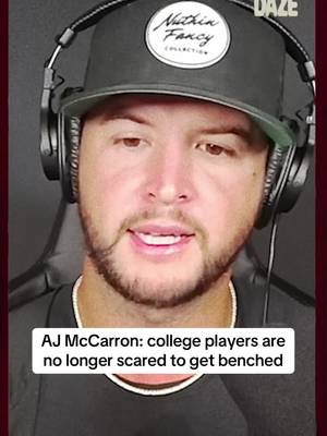 AJ McCarron wanting to play on a broken collarbone is all time....