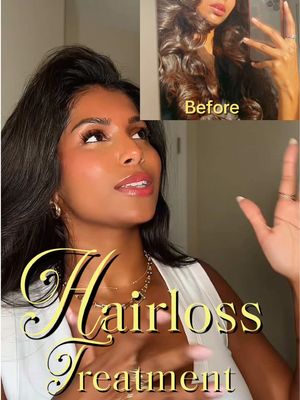 Hairloss treatment for telogen effluvium to wake up your hair follicles from resting phase, I’ve invested a lot of my money to find what works so you don’t have to bestie 🤧💕 everything is on my AF link in bio 🥰 #hairlosssolutions #telogeneffluvium #creatorsearchinsight #brownskin #southasian  @Redken @