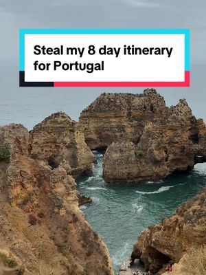 More details ⬇️ I think it wasn’t on my bucket list because I hadn’t done the research. Traveling takes bandwidth! Really though, Portugal is a beautiful no brainer for people flying out of Boston Logan. There are nonstop flights, Delta was around $700. To offset costs we stayed in a hostel in Lisbon, used Amex points, and booked hotels with breakfast included. If you have Portugal questions, drop them in the comments! Itinerary ⬇️ Lisbon (days 1–2): We started with a TukTuk tour to get a feel for the city and a food tour for bifanas, codfish & warm pastel de natas. Sintra (days 3–4): Rented a car, spent two days exploring palaces. Pena Palace + Quinta da Regaleira are a must. We skipped Moorish Castle to enjoy lunch. The coast is 15 min away, have dinner at Azenhas do Mar. Algarve + Lagos (days 5–7): Drive south to the breathtaking coast. The Seven Hanging Valleys trail was a fav for hiking. Stayed in Carvoeiro (dinner at Boneca Bar on the water 🙌). Had an amazing wine lunch at Morgado do Quintão.  In Lagos, there are small streets and the Ponta da Piedade boardwalk. We went to Praia do Camilo and took the tunnel to another beach! Comporta (day 8): On the way back north stop in Porto Covo for lunch, then end in chic Comporta. We stayed in Alcácer do Sal (30 min closer & way cheaper). Extra logistics ⬇️ 🚄 Train from airport takes 30 min, saves $$$ vs taxi. 🚗📱 Bolt = local rideshare app. 🚗 Rent a car *after* Lisbon at the airport. 🗺️🅿️ Book lodging *with* parking. 🗣️🙏 Almost everyone speaks English—we got by with obrigada + bom dia. 🥪 Most cafes serve bifanas for a cheap, quick lunch.