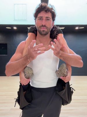 Team Twinning got back in the studio today 🤭 @Joey Graziadei  #dwts #fyp #viral #prada 