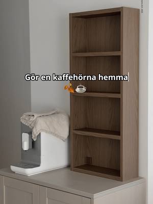 Badrumsskåp ➡️ Kaffehörna ✅ #ikeasverige #coffeecorner #autumnaesthetic #fyp #inspiration