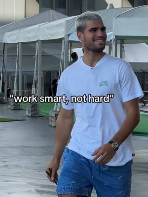 he looks so proud 😭 @Carlos Alcaraz 🧠❤️🥚🥚  #carlosalcaraz #tennistiktok #tennis #tokyo 