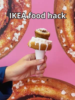 Bulle på glass eller glass på bulle? 🤔‌ #ikeasverige #kanelbulle #mjukglass #fördig #viral