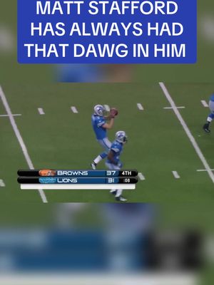 THROWBACK: When Matthew Stafford had the greatest mic’d up moment in #NFL history. One of the toughest moments we have ever seen from an athlete.