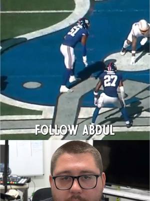 Abdul Carter is 11th in the NFL in pressures. Is tied for the most pressures in the NFL under 2.5 seconds. And he's just getting started. #giants #nygiants #abdulcarter 