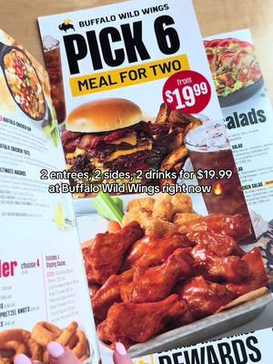 Pick 6 for $19.99 at B-Dubs 💯🤏