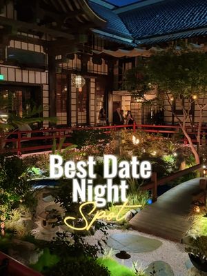 Best date spot in LA  High above Hollywood sits Yamashiro, a palace that’s been here for over a century. It’s not just a restaurant, it’s an icon. We had their signature Yamashiro Roll and some small plates, but the real magic is the setting, lantern lit gardens, koi ponds, and a golden skyline that feels unreal.  Pro tip: come at sunset, when the city lights begin to glow. It’s romance, history, and Hollywood all in one. Add this hidden gem to your bucket list! 📍 1999 N Sycamore Ave, Los Angeles, CA 90068 ⭐️⭐️⭐️⭐️⭐️ #yamashiro #yamashirohollywood #datenight #fyp #Foodie 