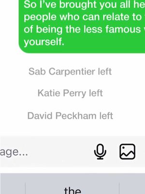 I created an army of famous names 