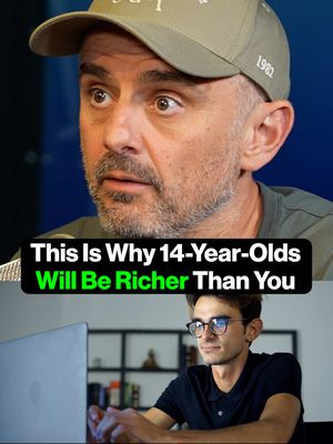 Kids … this is the best decade for risk and effort .. “these are the days” take risks, go hard, you’re young, you can pull it off!!!! #fyp #ai #artificialintelligence #garyvee