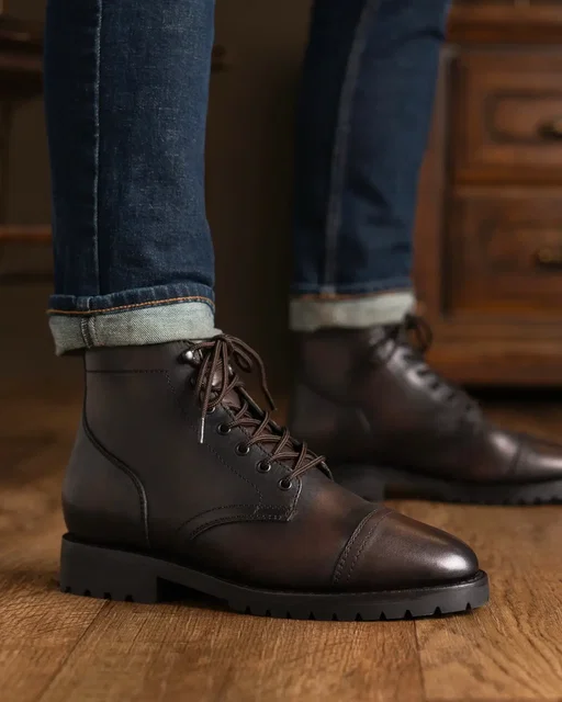 Our boldest Stormking™️ yet! Just how most of us like our morning pick me up, Black Coffee joins our growing Stormking™️ Captain collection. Now available at ThursdayBoots.com! ☕️☕️ #ThursdayBoots #BlackCoffee #MensBoots 
