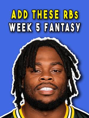 5 running backs you need to add in your fantasy league before it’s too late #fantasyfootball 