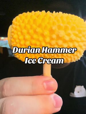 This is for all the durian lovers! #durian #durianlover #durianicecream #icecream 