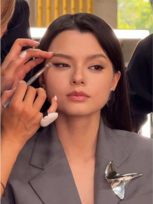 @becky armstrong is getting ready to own #ledefilelorealparis 💫 #parisfashionweek #lorealparis 