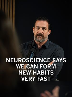 You Can Learn New Habits Very Fast: Brain Circuits Rewire Faster With Urgency #andrewhuberman #hubermanlab #hubermanlabpodcast #Science #habits