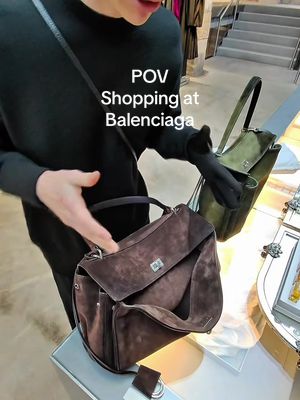 Shopping at Balenciaga for a Rodeo Bag #luxury #luxuryfashion #mensfashion #balenciaga #mensbag 