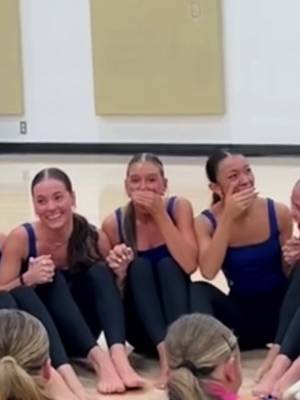 Nothing like hearing your nationals song for the first time!! Who’s excited for April?!💙  #ndanationals #byucougarettes #fyp #fentysuperbrandday #nationals 