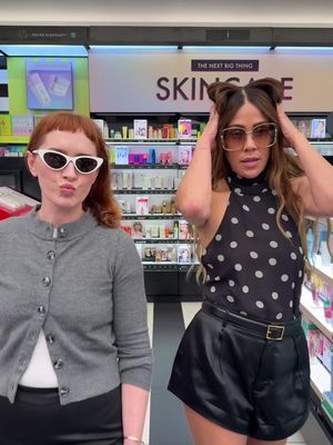 Sorry we’re late.. we were shopping our favorites @sephora   #sephoramusthaves #sephoraskincare #skincareroutine 