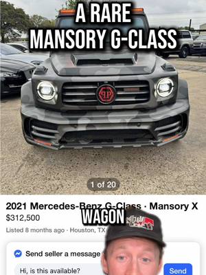 Rare Mansory on marketplace?! 😳 #cars #carsoftiktok #cartok #mansory 